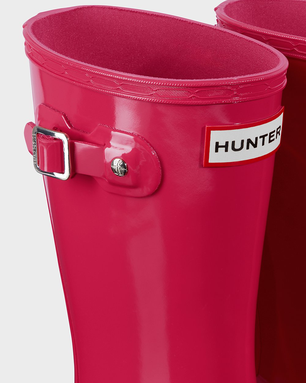 Hunter Niños Original Big Gloss - Botas de Lluvia Rosas - 304-ACEMIO